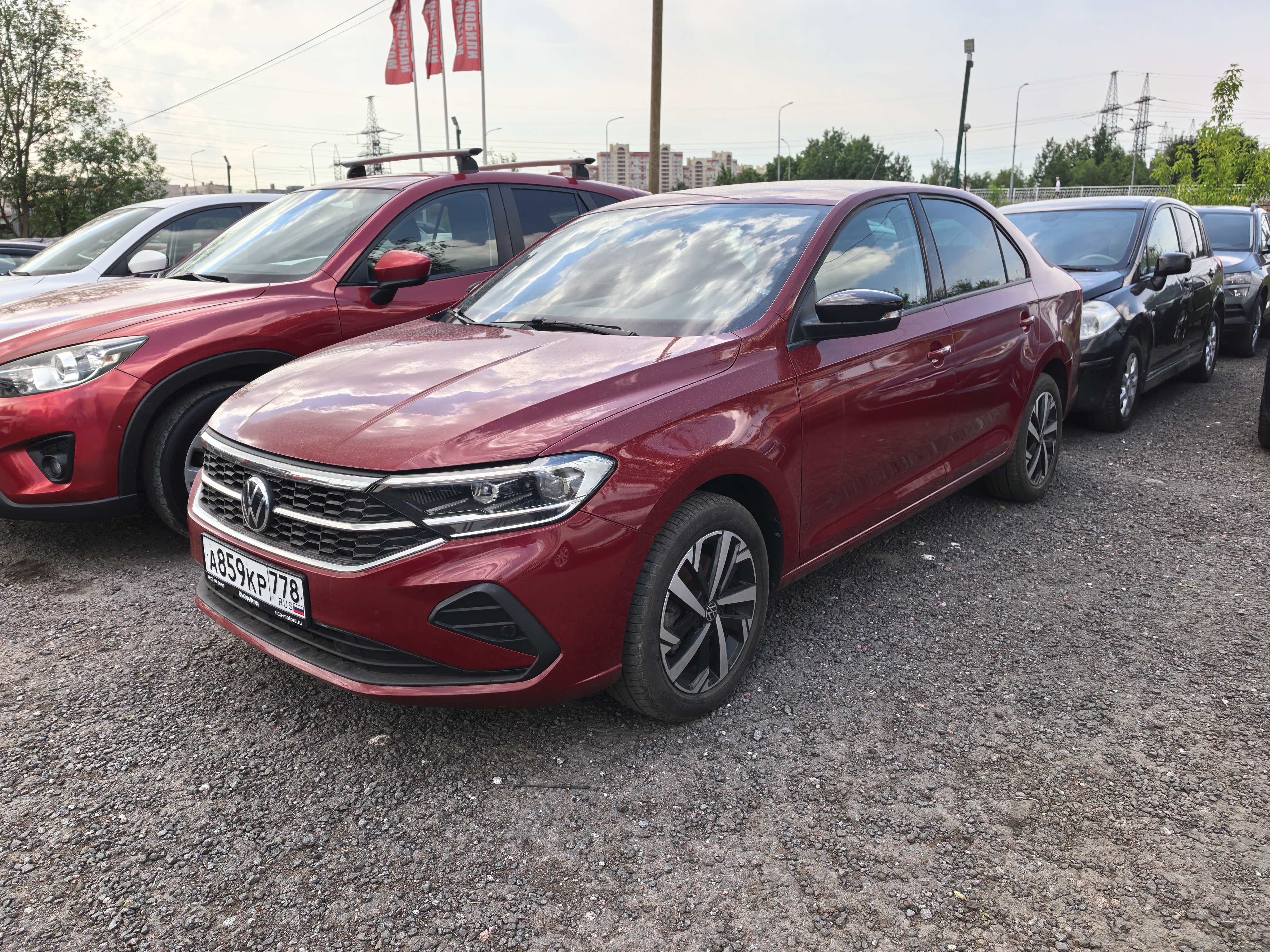 Осмотр VW Polo 2022 г.в. 38.600 км.
